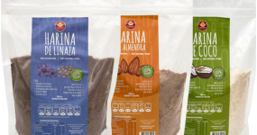 PACK HARINA KETO – ALMENDRA, COCO Y LINAZA SEMI-DESGRASADA 500GRS FONTEVITA